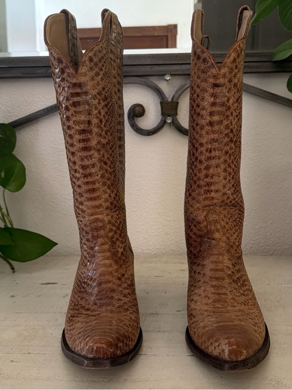 Idyllwind Lady’s Boots Synthetic Snakeskin